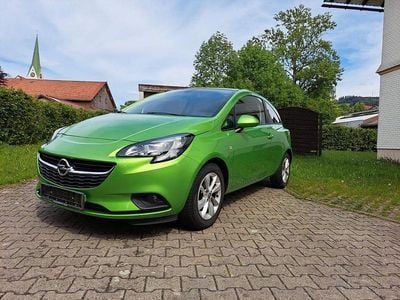 Grün Gebraucht 2016 Opel Corsa Edition Kleinwagen | 6.500 € (Guter Preis)