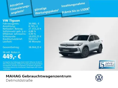 Occasion VW Tiguan Goal 131 ch (96 kW) 2025 Argent SUV