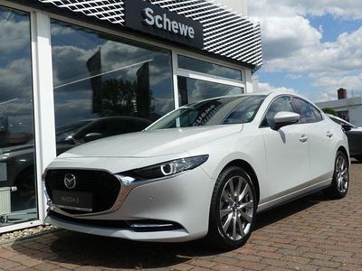 Weiß (ceramic) Neu 2025 Mazda 3 Exclusive-Line Limousine | 29.390 €