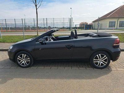 Gebraucht VW Golf Cabriolet 105 PS (77 kW) 2012 Schwarz Cabrio