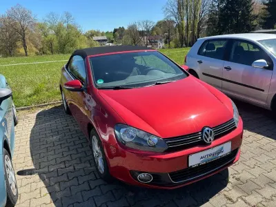 Occasion VW Golf Cabriolet Life 105 ch (77 kW) 2014 Rouge Cabriolet