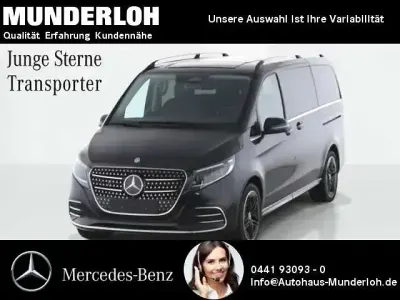 Gebraucht Mercedes V250 Avantgarde 190 PS (139 kW) 2025 Obsidianschwarz metallic Van / Kleinbus