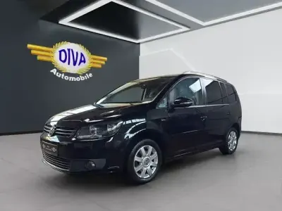 Gebraucht VW Touran Life 105 PS (77 kW) 2014 Schwarz Van / Kleinbus