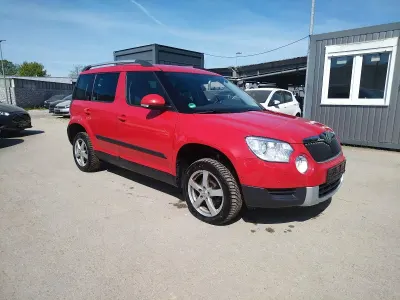 Brugt Skoda Yeti Plus Edition 140 HK (102 kW) 2011 Rød SUV