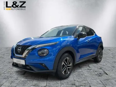 Gebraucht Nissan Juke N-Connecta 114 PS (83 kW) 2025 Magnetic blue, black pearl SUV