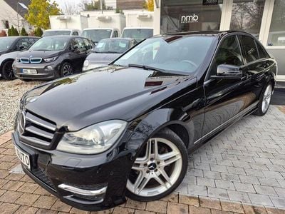 Schwarz Gebraucht 2012 Mercedes C250 AMG line Limousine | 15.990 € (Teuer)