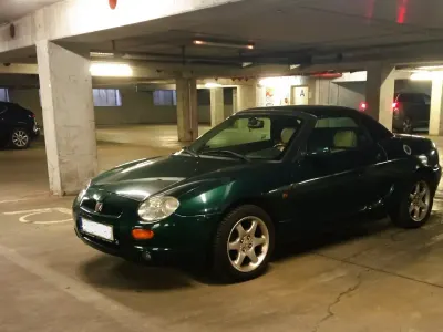 Gebraucht MG F 120 PS (88 kW) 1998 Grün Cabrio