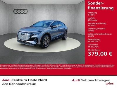 Taifungrau metallic Gebraucht 2022 Audi Q4 Sportback e-tron Ambiente SUV | 38.480 € (Fairer Preis)