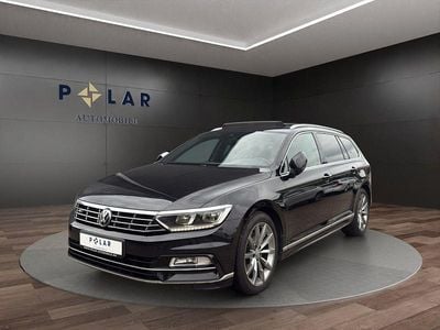 Usata VW Passat R-line 150 CV (110 kW) 2018 Nero Station wagon