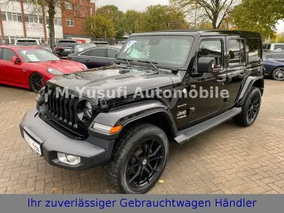 Gebraucht Jeep Wrangler Sahara 200 PS (147 kW) 2021 Schwarz SUV