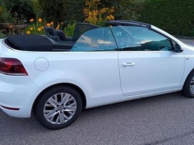 Gebraucht VW Golf Cabriolet Life 105 PS (77 kW) 2014 Weiß Cabrio