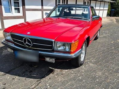 Gebraucht Mercedes SL450 218 PS (160 kW) 1976 Rot Cabrio
