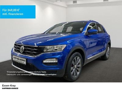 Second-hand VW T-Roc Sportline 150 CP (110 kW) 2019 Albastru SUV