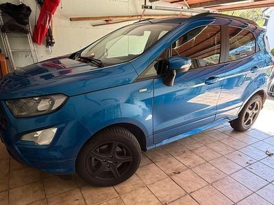 Second-hand Ford Ecosport ST-Line 140 CP (102 kW) 2021 Albastru SUV