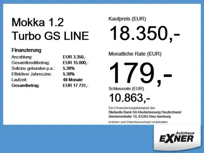 Gebraucht Opel Mokka GS Line 131 PS (96 kW) 2022 Schwarz SUV