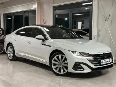 Gebraucht VW Arteon R-line 218 PS (160 kW) 2022 Weiß Limousine