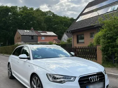 Używany Audi A6 S-Line 245 KM (180 kW) 2012 Biały Kombi