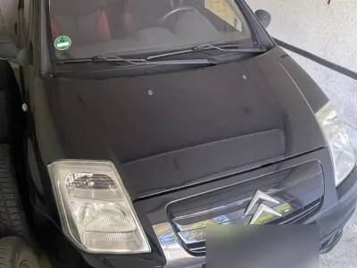 Gebraucht Citroën C2 73 PS (53 kW) 2004 Schwarz Kleinwagen