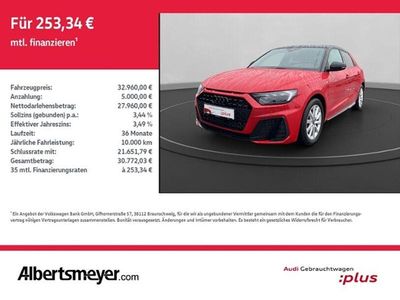Usata Audi A1 Sportback S-Line 207 CV (152 kW) 2025 Rosso Utilitaria