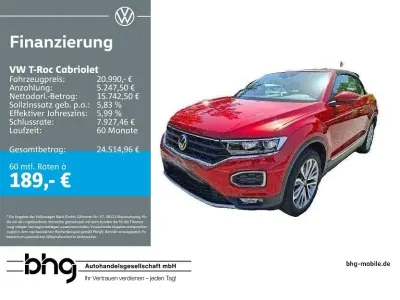 Gebraucht VW T-Roc Cabriolet