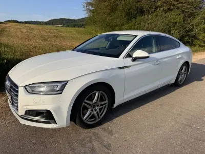 Gebraucht Audi A5 Sportback S-Line 190 PS (139 kW) 2018 Weiß Kleinwagen