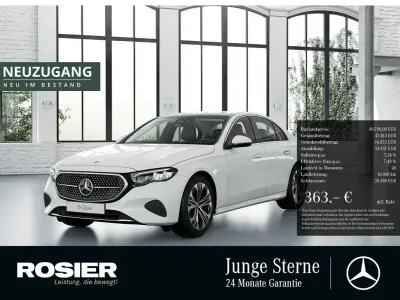 Brugt Mercedes E220 Advanced 197 HK (144 kW) 2025 Hvid Sedan