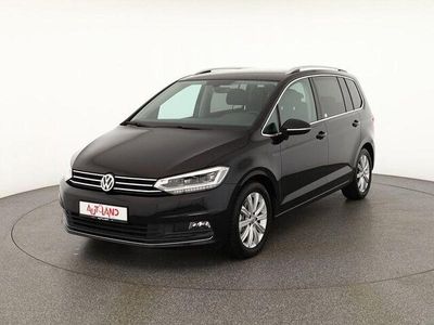 Schwarz Gebraucht 2018 VW Touran Highline Van / Kleinbus | 20.490 € (Fairer Preis)