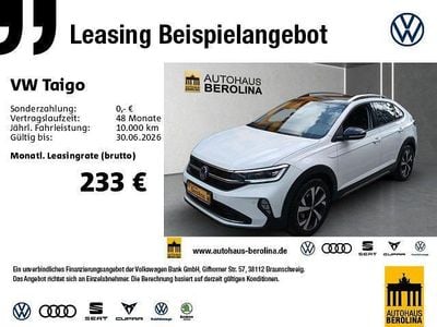 Gebraucht VW Taigo Style 150 PS (110 kW) 2023 Weiß SUV