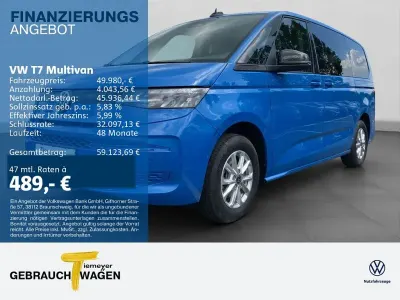 Neu VW Multivan Family 150 PS (110 kW) 2026 Blau Van / Kleinbus