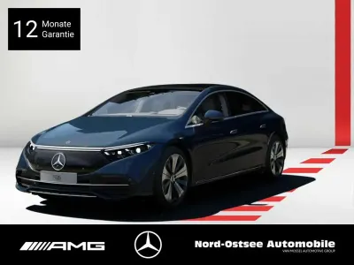 Gebraucht Mercedes EQS450+ Electric Art 264 kW (360 PS) 2023 Metalliclack nautikblau Limousine