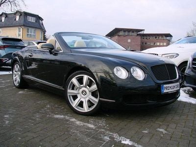 Gebraucht Bentley Continental GT Convertible 560 PS (411 kW) 2009 Midnight emerald pearl (metallic) Cabrio
