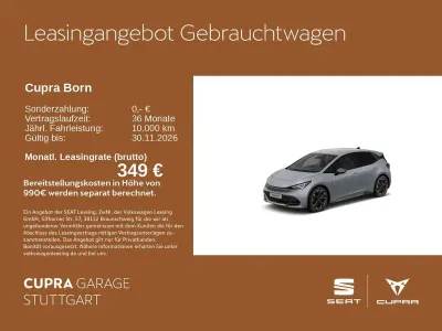 Gebraucht Cupra Born 169 kW (231 PS) 2025 Geysirsilber Kleinwagen