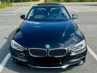 Brugt BMW 320 Luxury Line 184 HK (135 kW) 2014 Sort Sedan