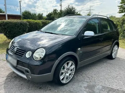 Gebraucht VW Polo Cross 80 PS (58 kW) 2005 Schwarz Kleinwagen