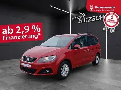 Gebraucht Seat Alhambra Reference 150 PS (110 kW) 2019 "romance" rot Van / Kleinbus