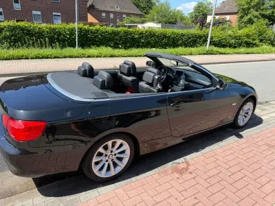 Gebraucht BMW 318 Cabriolet 143 PS (105 kW) 2010 Schwarz Cabrio