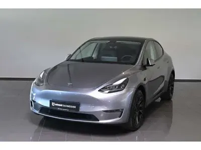Gebraucht Tesla Model Y 378 kW (514 PS) 2024 Silber quicksilver metallic (metallic) SUV