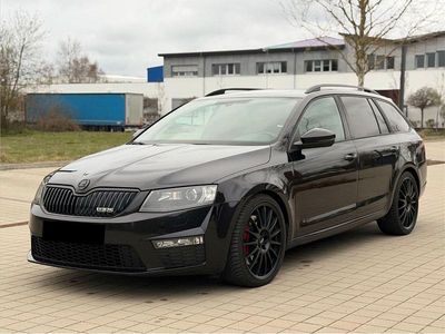 Gebraucht Skoda Octavia RS 184 PS (135 kW) 2013 Schwarz Kombi