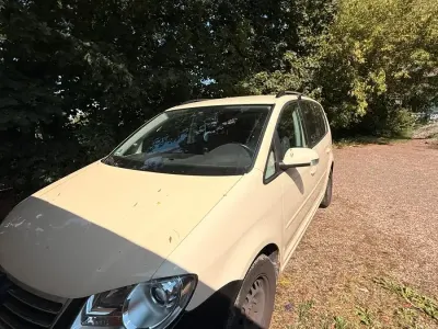 Gebraucht VW Touran 116 PS (85 kW) 2008 Beige Van / Kleinbus