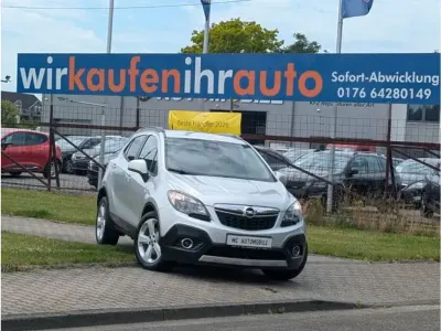 Gebraucht Opel Mokka X Edition 140 PS (102 kW) 2015 Argonsilber/sovereign/switchblad (metallic) SUV