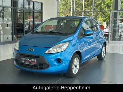 Gebraucht Ford Ka Cool & Sound Edition 69 PS (50 kW) 2014 Blau Kleinwagen