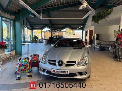 Gebraucht Mercedes SLK350 AMG 272 PS (200 kW) 2005 Iridiumsilber  metalliclack Cabrio