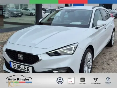 Second-hand Seat Leon Style 150 CP (110 kW) 2024 Alb Break