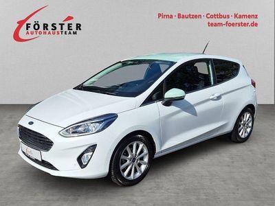 Gebraucht Ford Fiesta Titanium 101 PS (74 kW) 2017 Weiß Kleinwagen