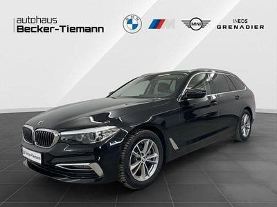 Gebraucht BMW 520 Luxury Line 190 PS (139 kW) 2019 Saphirschwarz Kombi