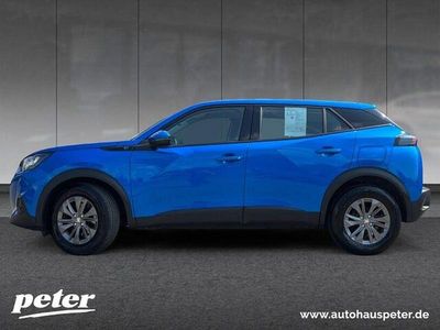 Gebraucht Peugeot e-2008 Active 100 kW (136 PS) 2021 Blau SUV