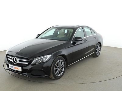 Occasion Mercedes C180 Avantgarde 156 PK (114 kW) 2018 Zwart Sedan
