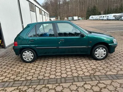 Gebraucht Peugeot 106 60 PS (44 kW) 1998 Grün Kleinwagen