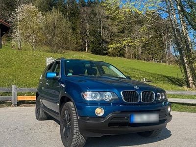 Second-hand BMW X5 184 CP (135 kW) 2003 Albastru SUV