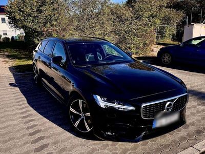 gebraucht Volvo V90 D5 AWD R-Design AHK 360°View Panorama Leder